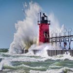 14 Ft Waves Set to Pound Shorelines in Michigan