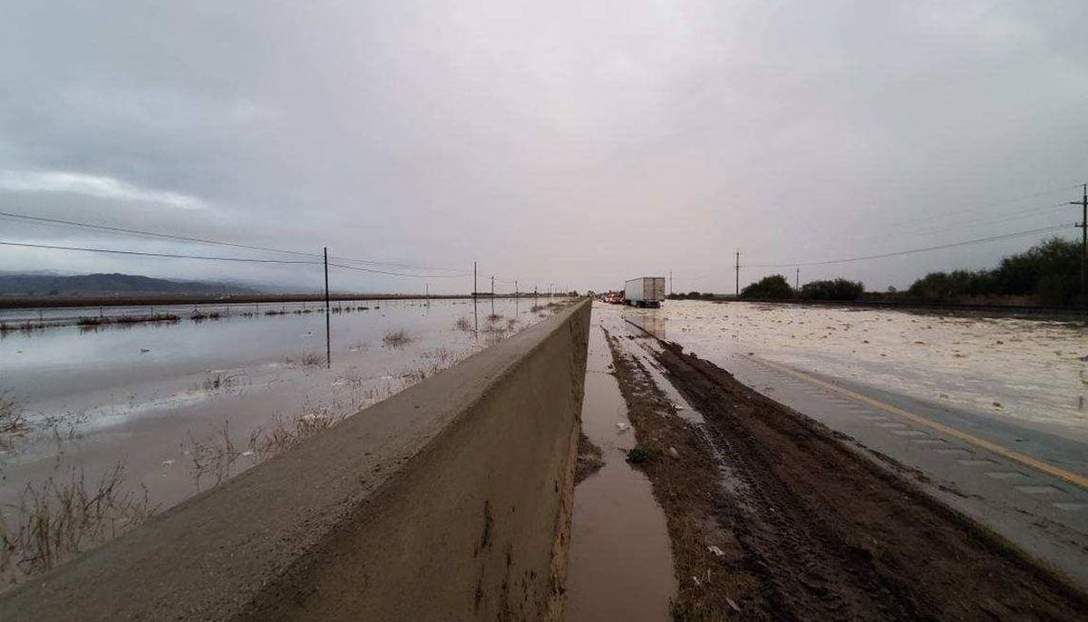 Levee Breaks in California Under the Weight of Historic Rainfall